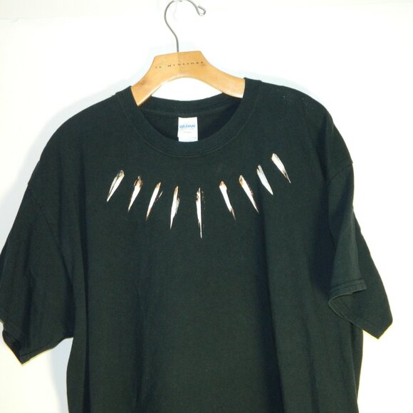 Black Panther Movie Soundtrack Kendrick Lamar Rare Cotton Promotional T-Shirt XL - Picture 3 of 12